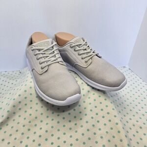 Mens Cuater By Travis Mathew The Daily Golf Shoe 10 Gray Spikeless *NEED INSOLES